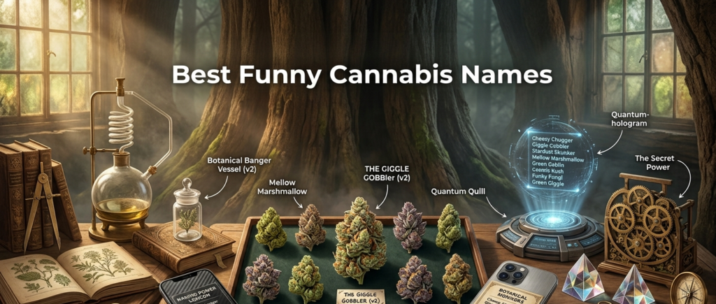 Best Funny Cannabis Names