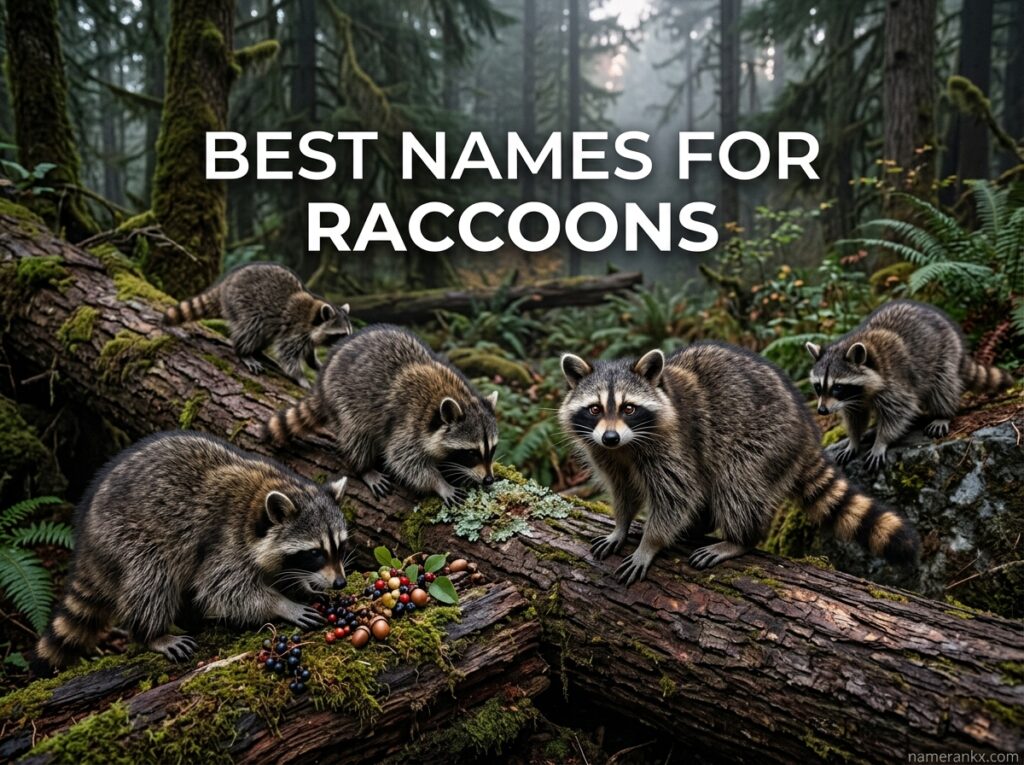 Best Names For Raccoons