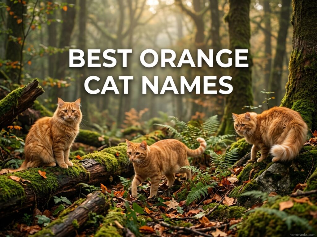 Best Orange Cat Names