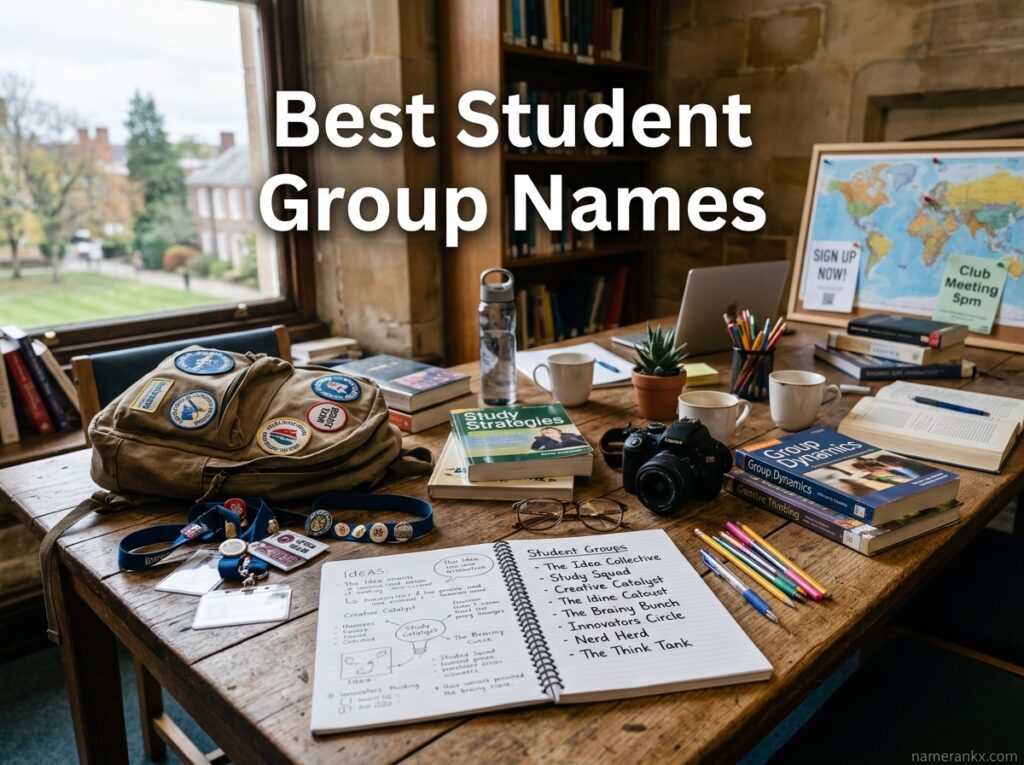 Best Student Group Names