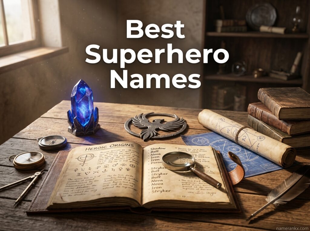 Best Superhero Names