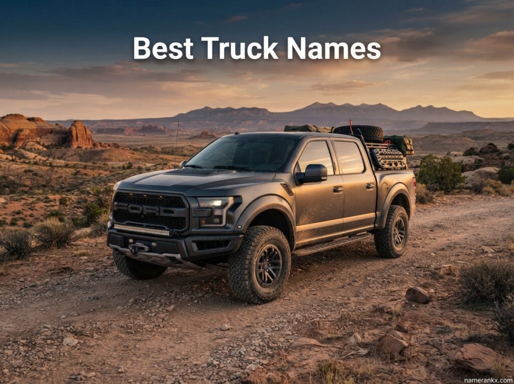 Best Truck Names