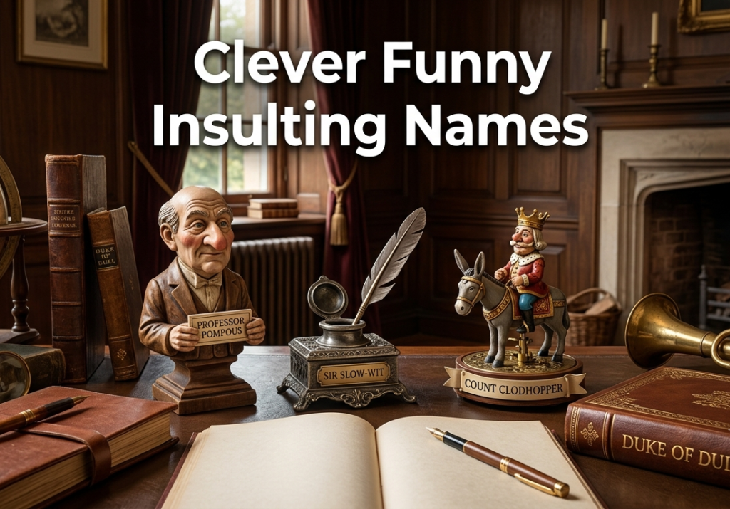 Clever Funny Insulting Names