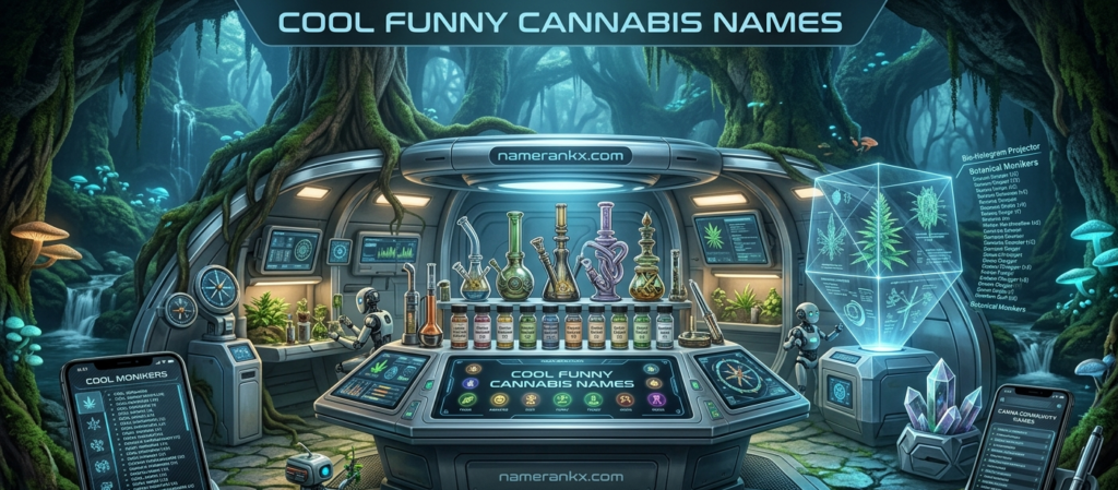 Cool Funny Cannabis Names