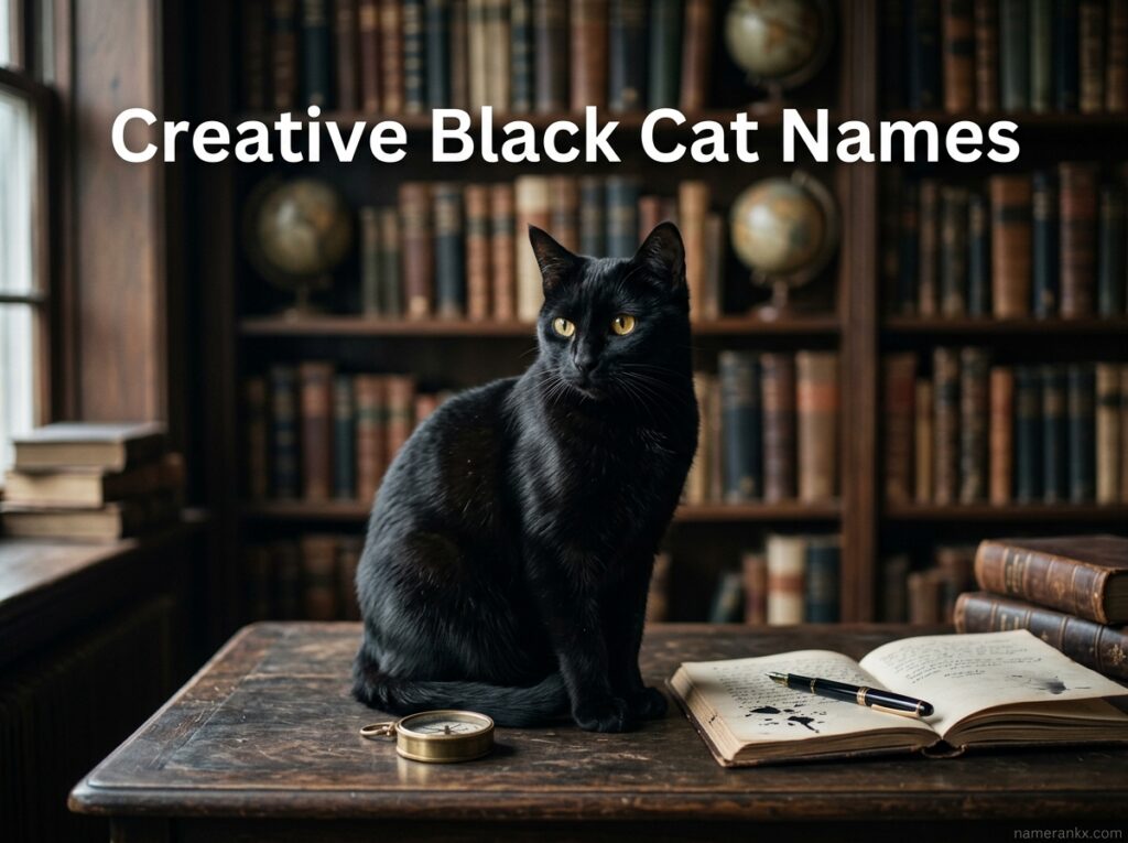 Creative Black Cat Names