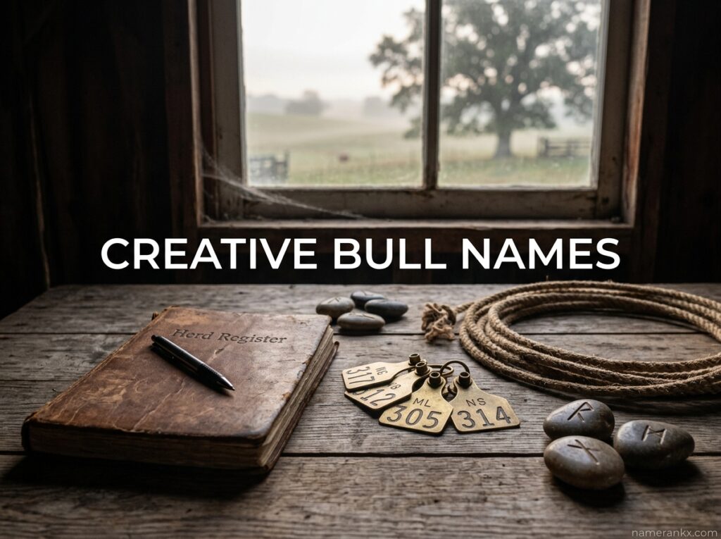 Creative Bull Names