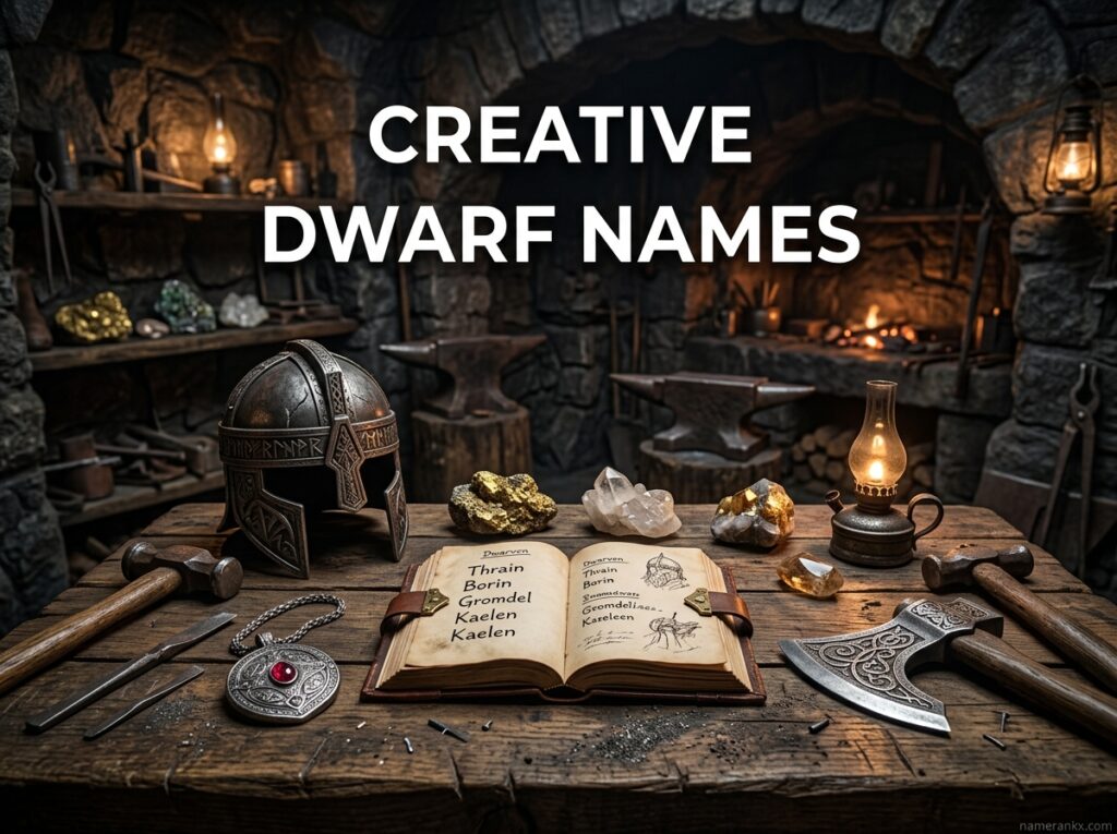 Creative Dwarf Names