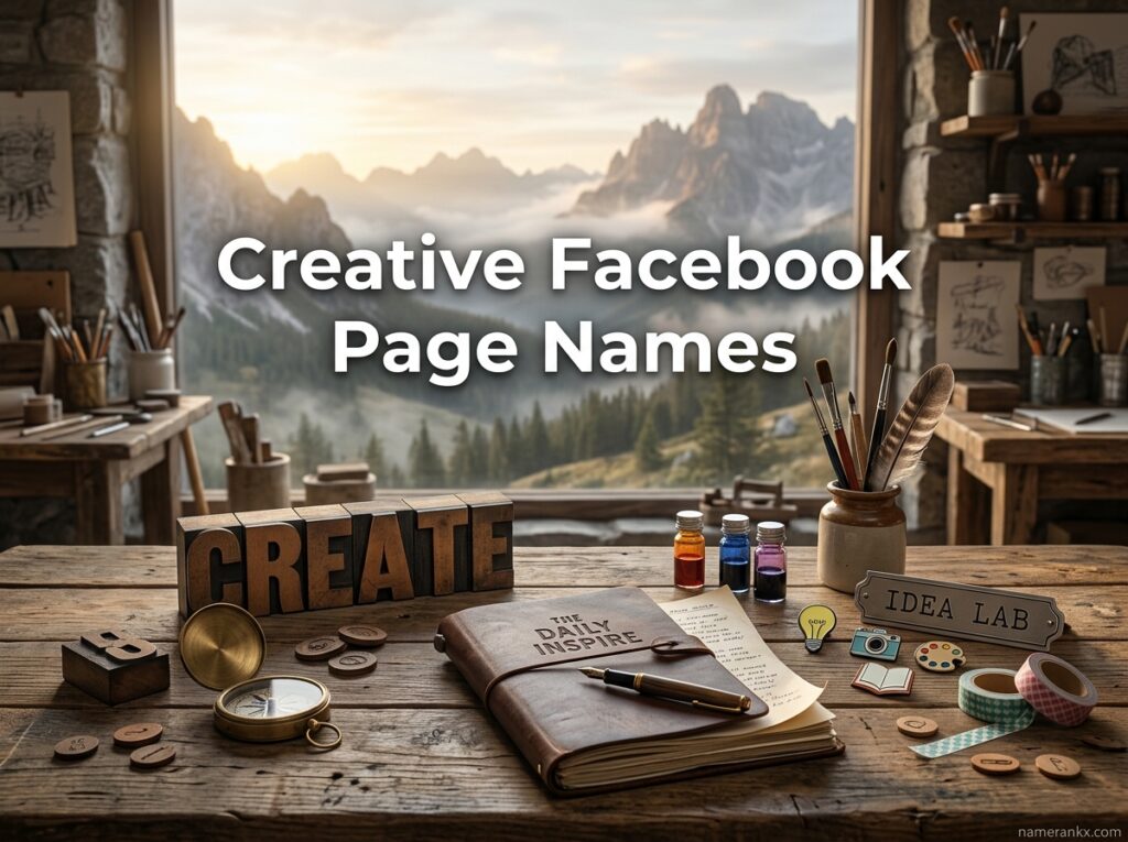 Creative Facebook Page Names