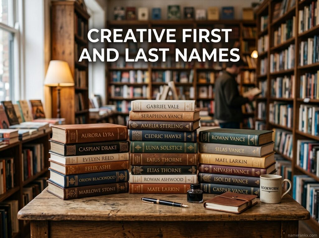 Creative First And Last Names