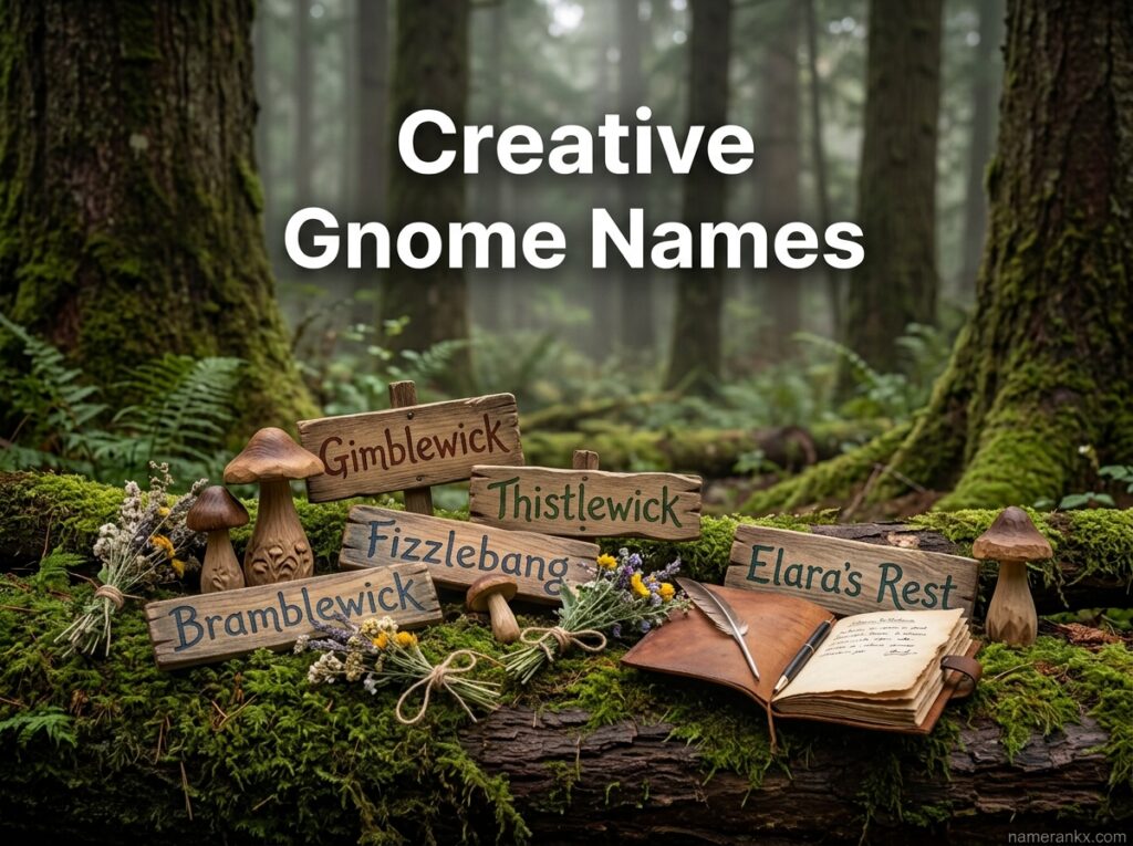 Creative Gnome Names