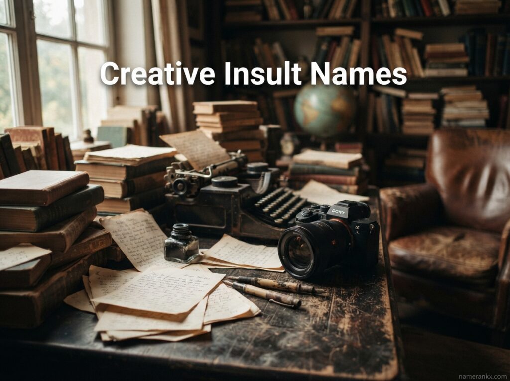 Creative Insult Names