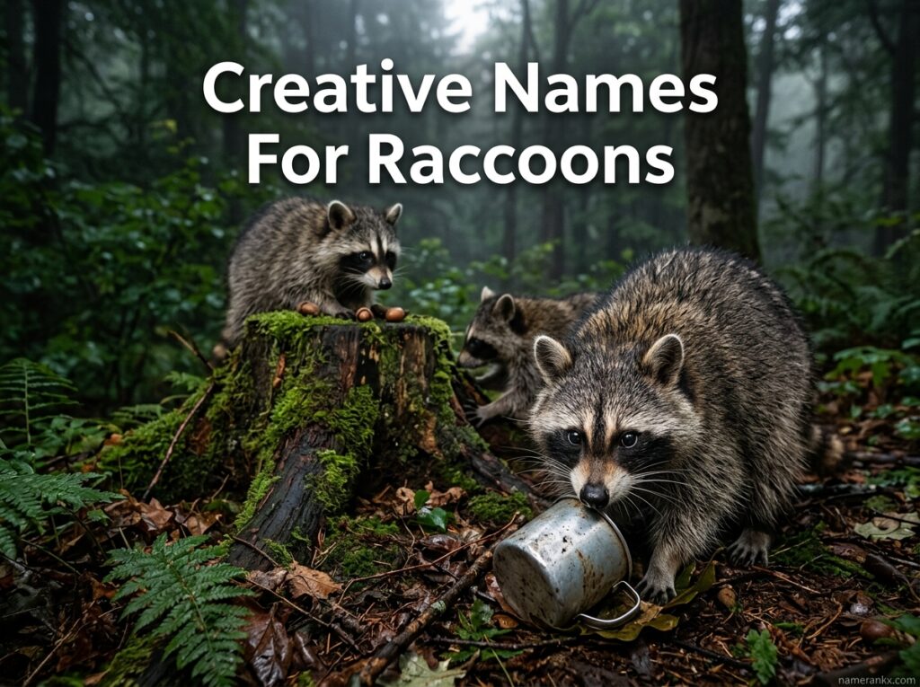 Creative Names For Raccoons