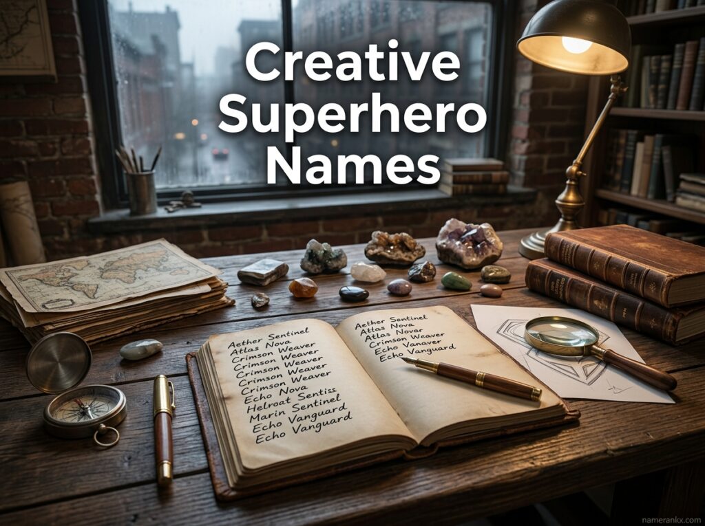 Creative Superhero Names