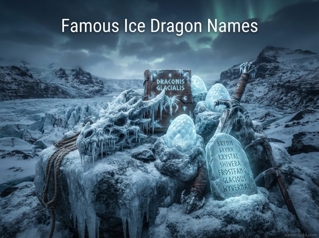 Famous Ice Dragon Names
