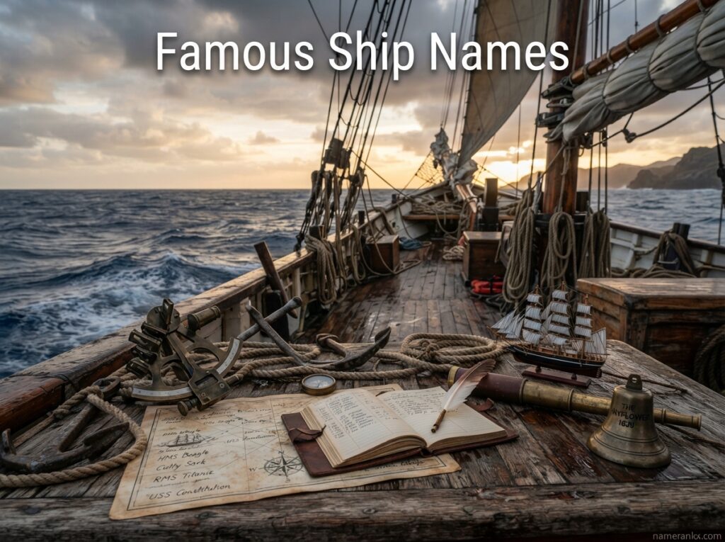 Famous Ship Names