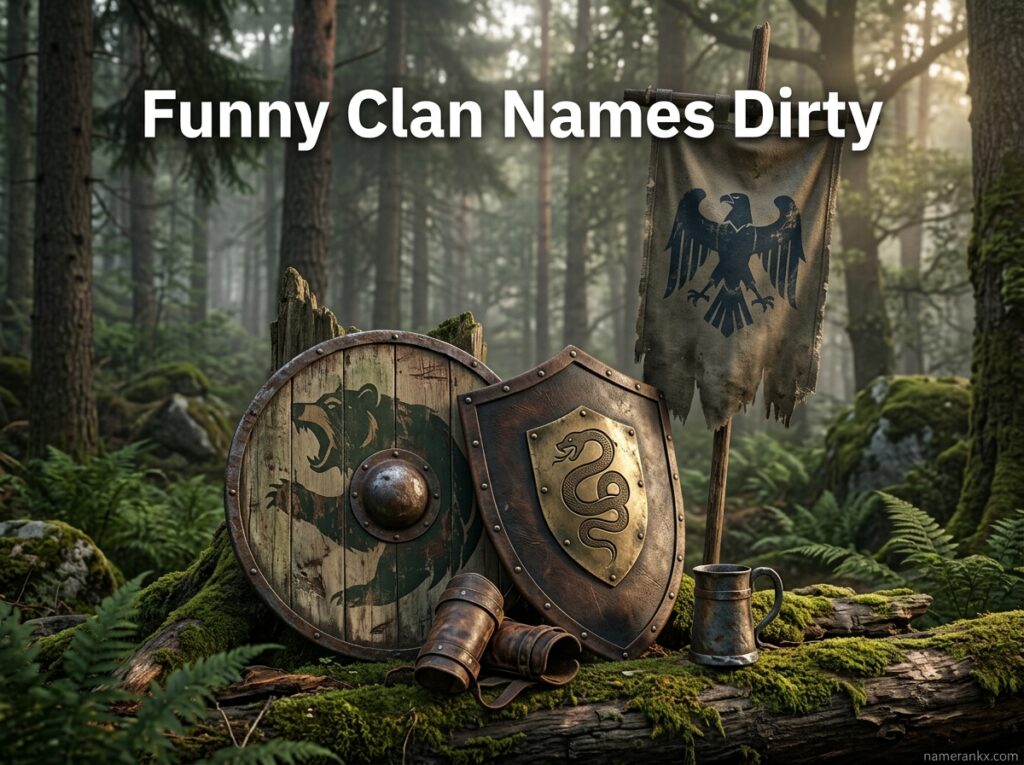 Funny Clan Names Dirty