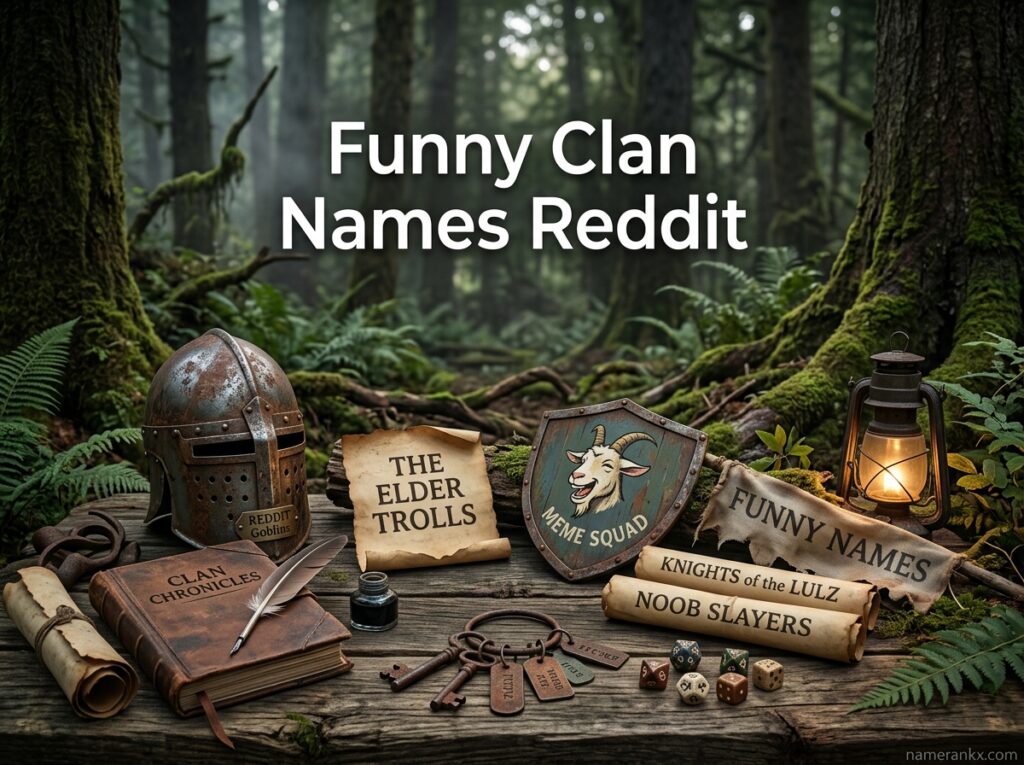 Funny Clan Names Reddit