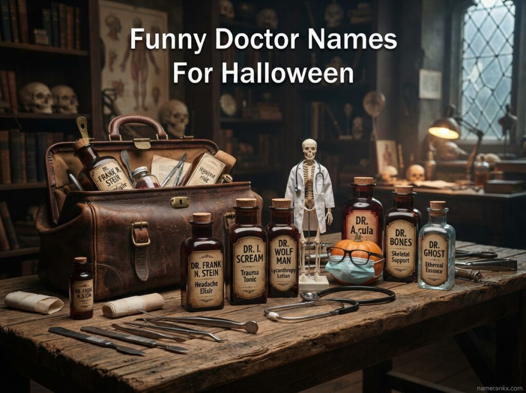 Funny Doctor Names For Halloween