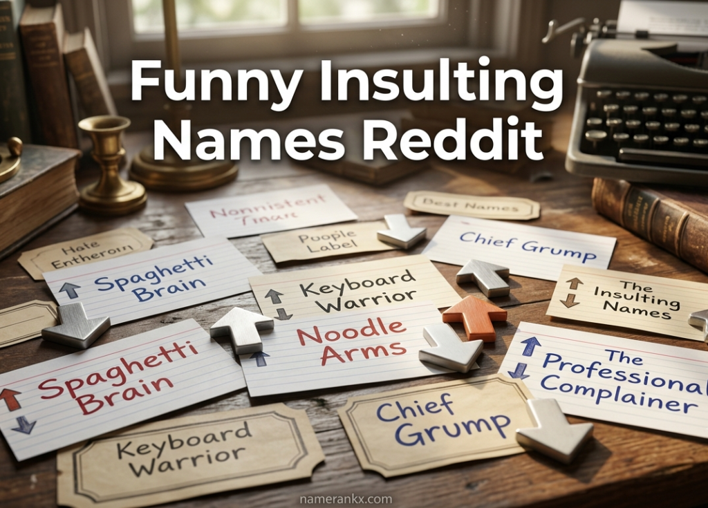 Funny Insulting Names Reddit