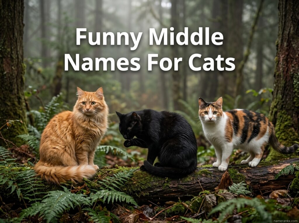 Funny Middle Names For Cats