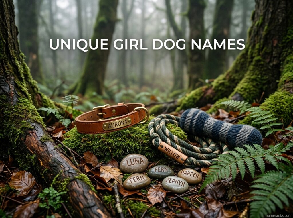 Unique Girl Dog Names