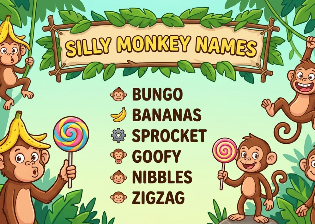 Silly Monkey Names