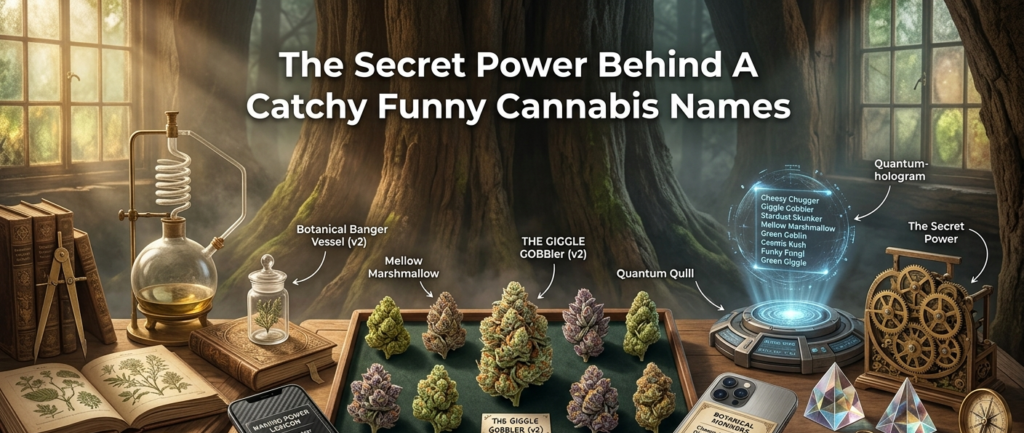 The Secret Power Behind A Catchy Funny Cannabis Names