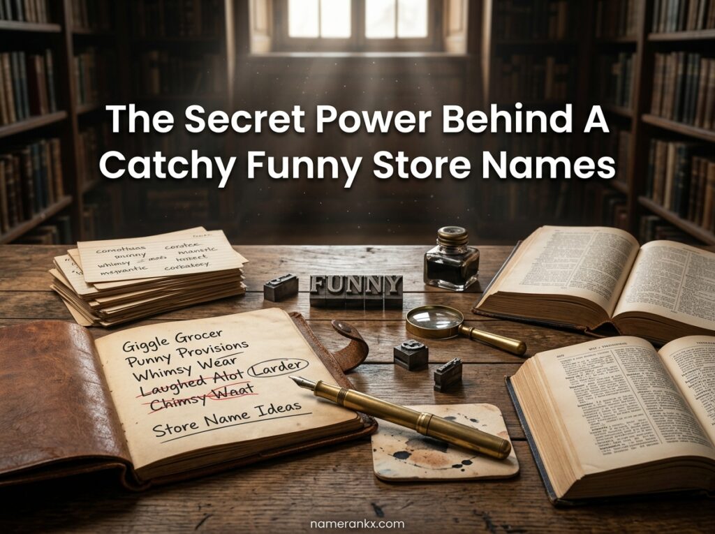 The Secret Power Behind A Catchy Funny Store Names
