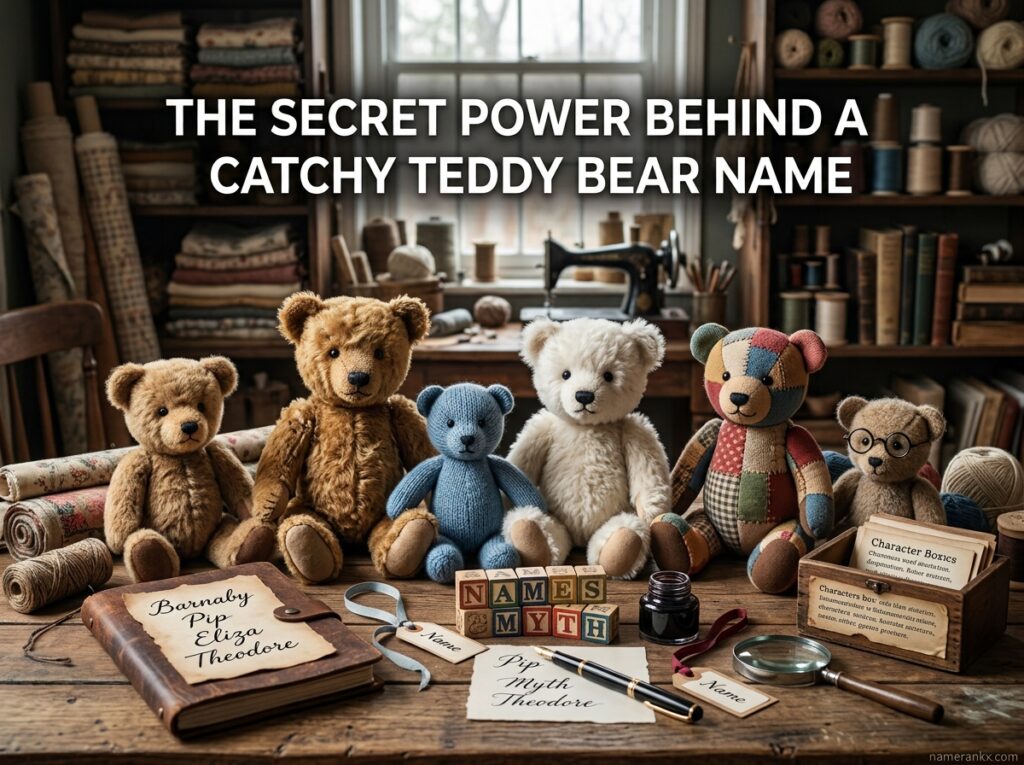 The Secret Power Behind A Catchy Teddy Bear Name