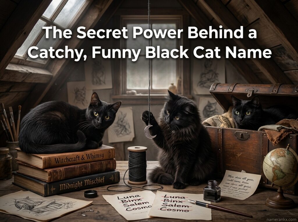 The Secret Power Behind a Catchy, Funny Black Cat Name
