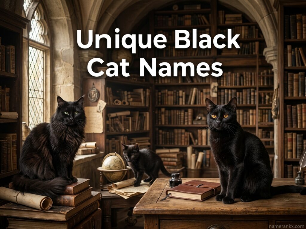 Unique Black Cat Names
