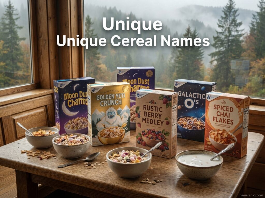 Unique Cereal Names