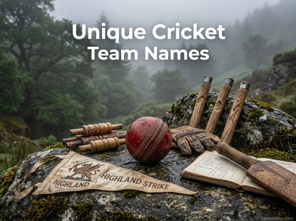 Unique Cricket Team Names