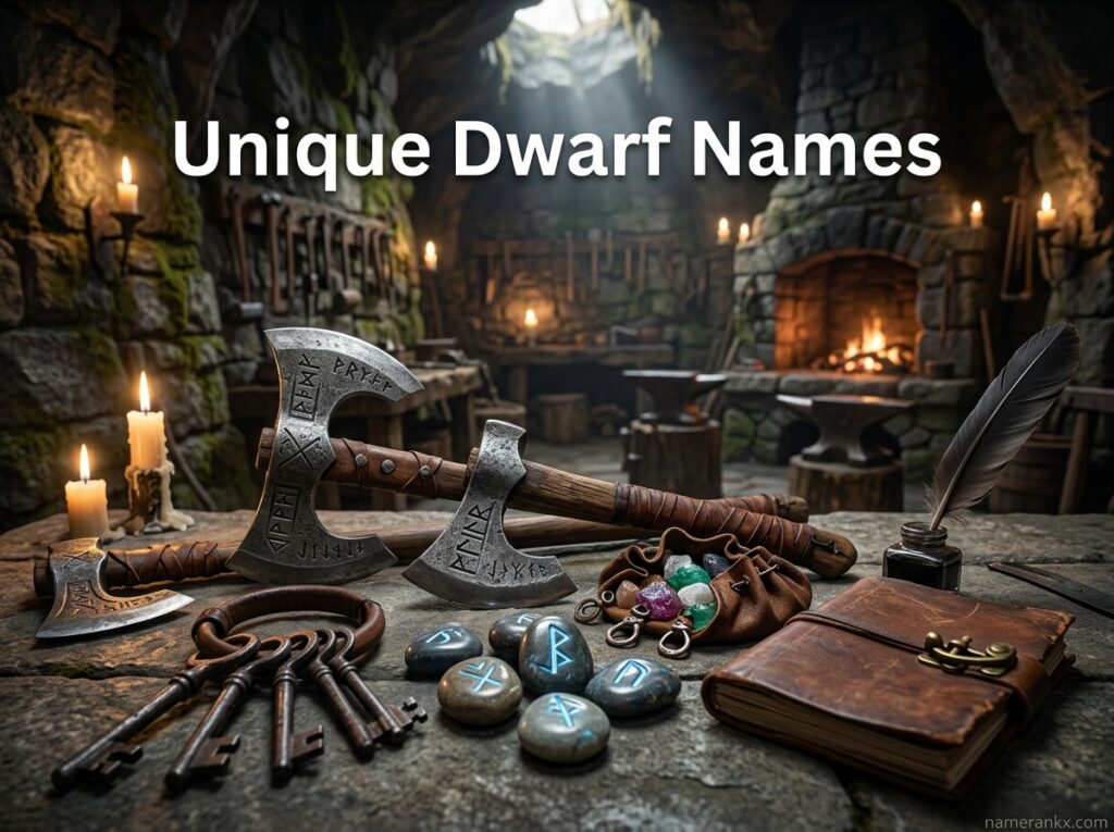 Unique Dwarf Names