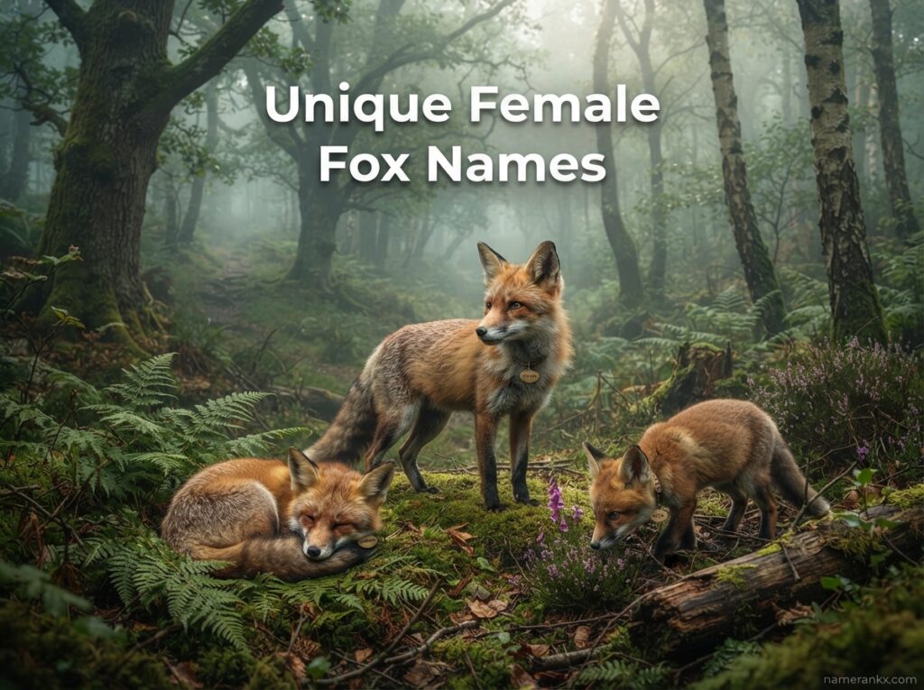 Unique Female Fox Names