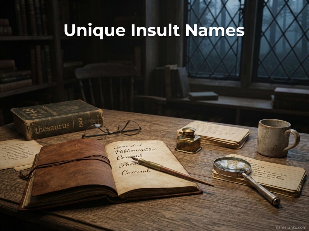 Unique Insult Names