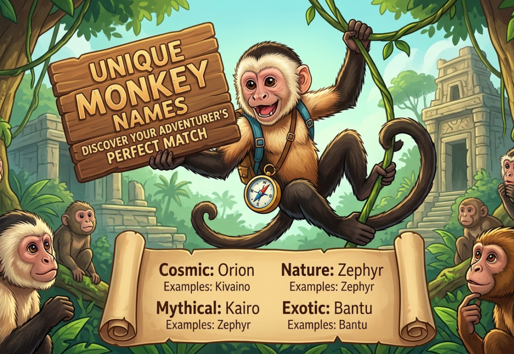 Unique Monkey Names
