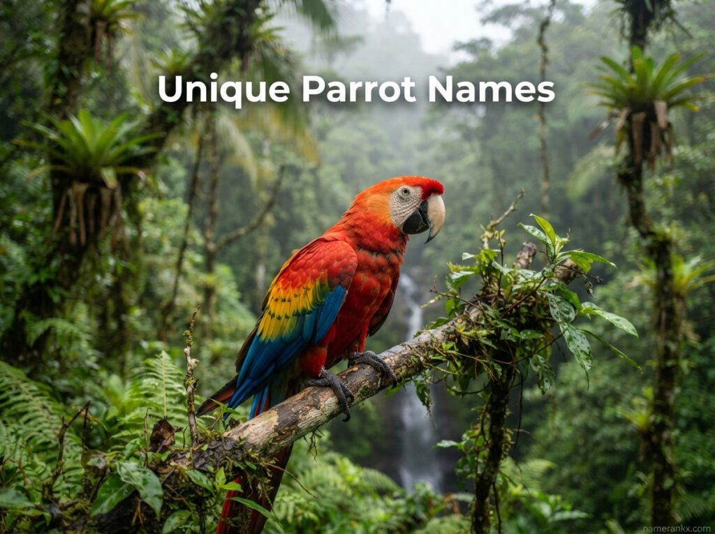 Unique Parrot Names