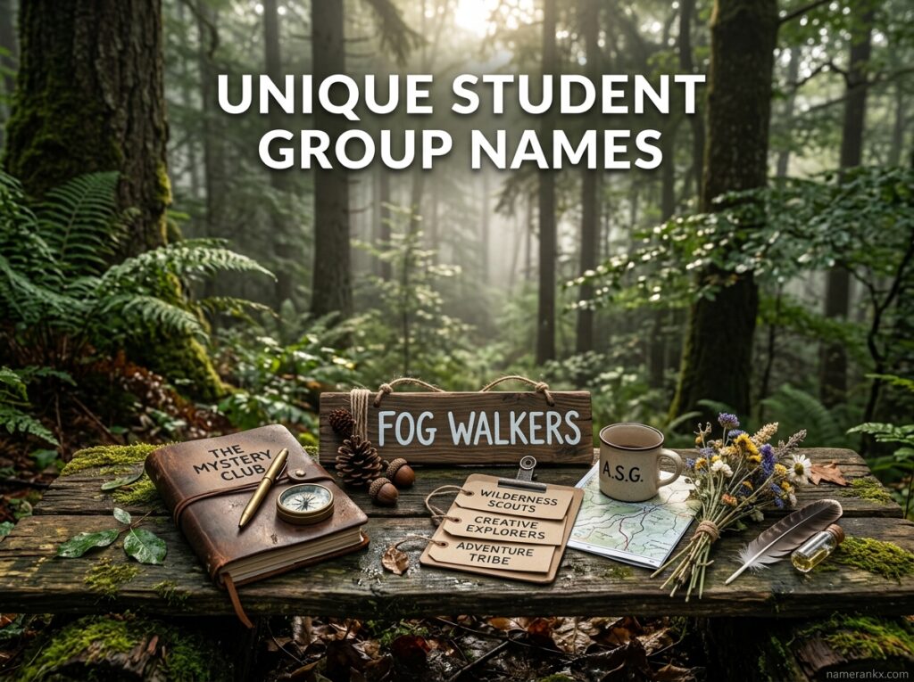 Unique Student Group Names