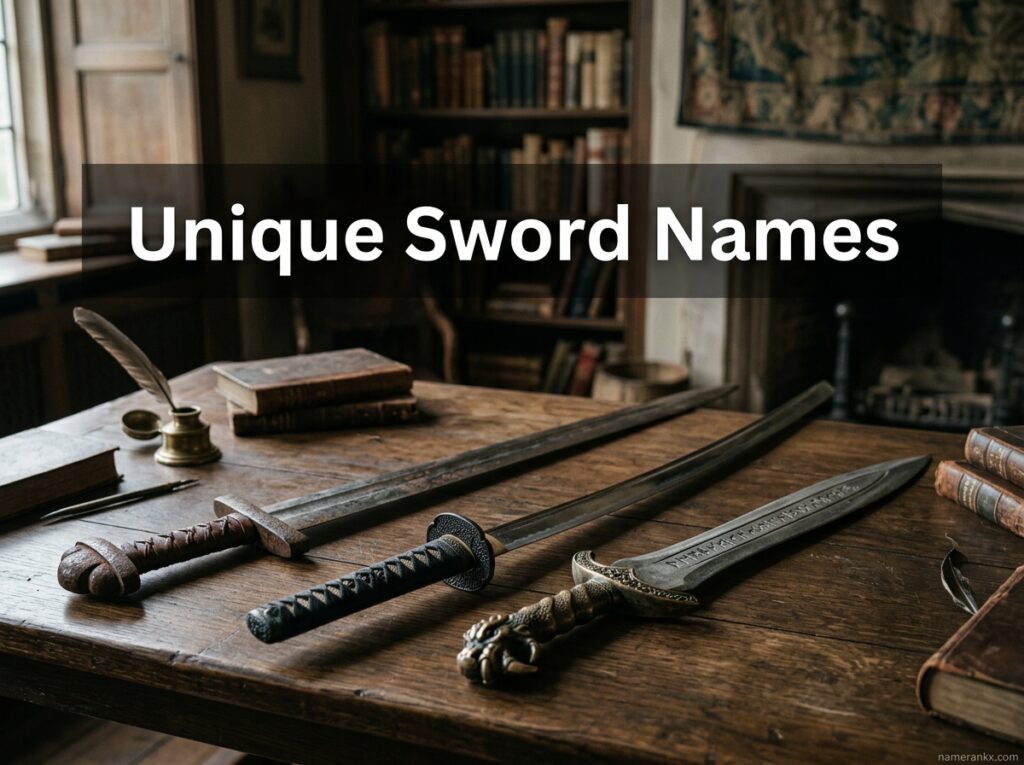 Unique Sword Names