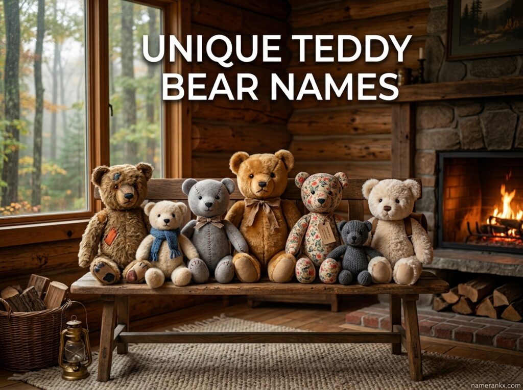 Unique Teddy Bear Names