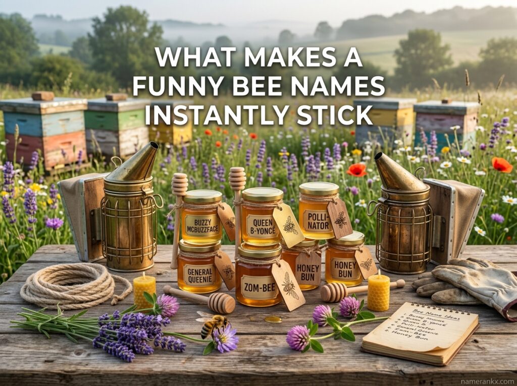 What Makes A Funny Bee Names Instantly Stick