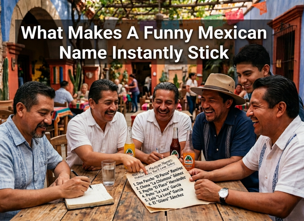 What Makes A Funny Mexican Name Instantly Stick