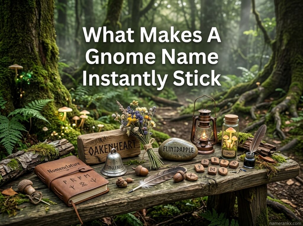 What Makes A Gnome Name Instantly Stick