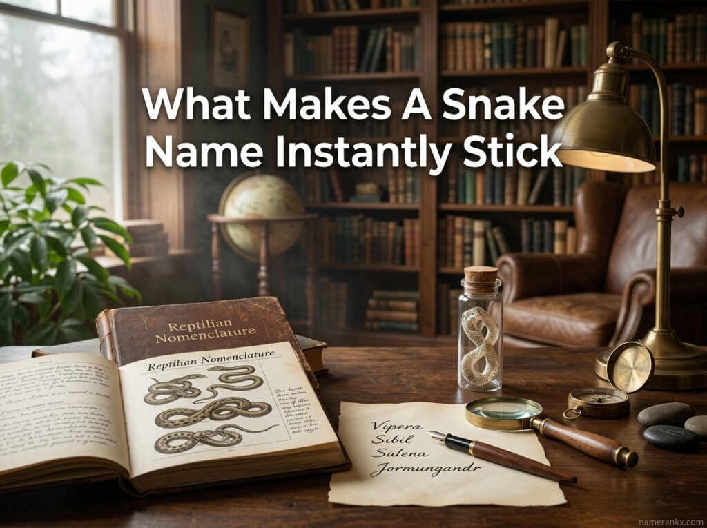 What Makes A Snake Name Instantly Stick