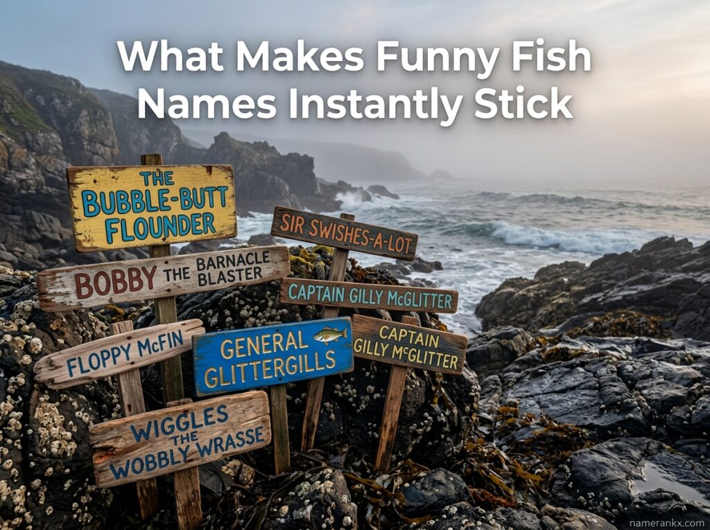 What Makes Funny Fish Names Instantly Stick