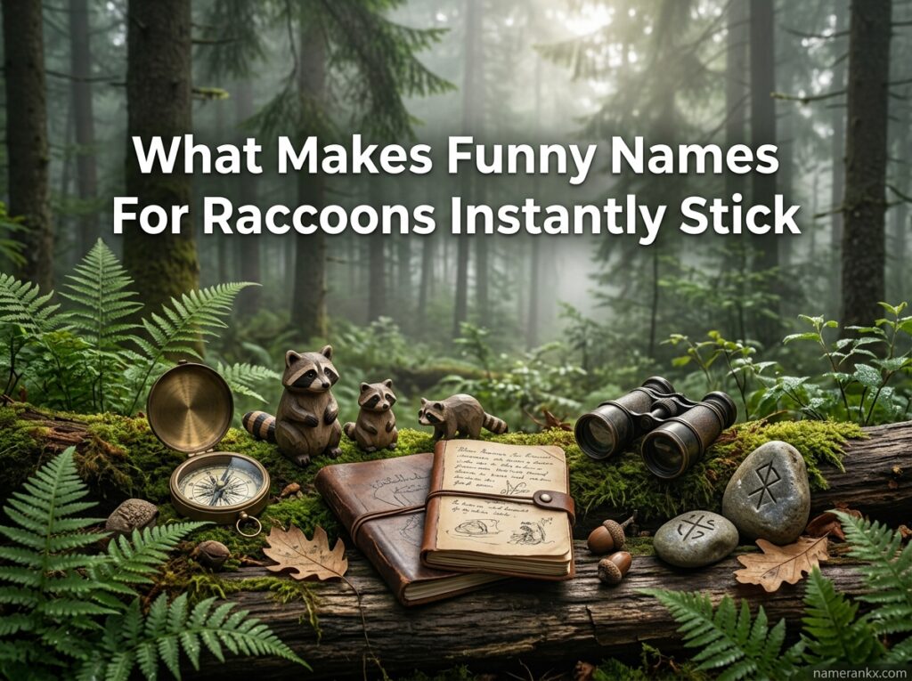 What Makes Funny Names For Raccoons Instantly Stick