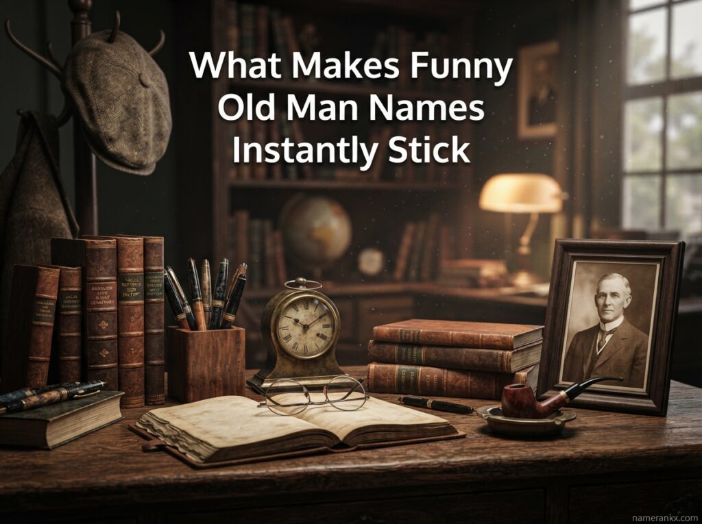 What Makes Funny Old Man Names Instantly Stick