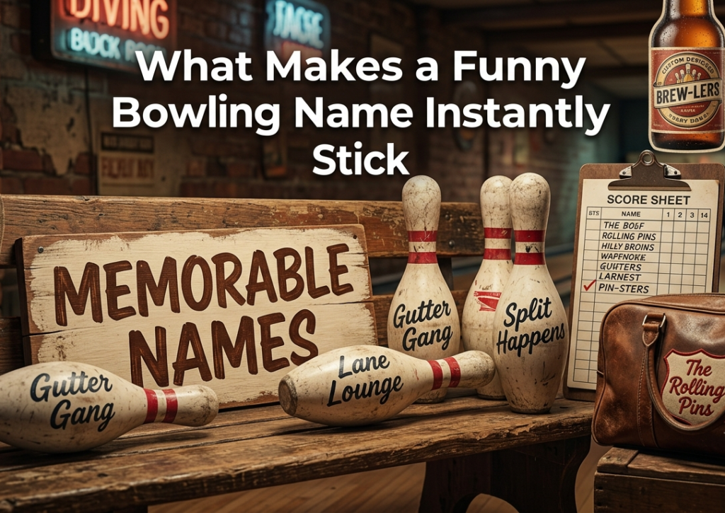 What Makes a Funny Bowling Name Instantly Stick