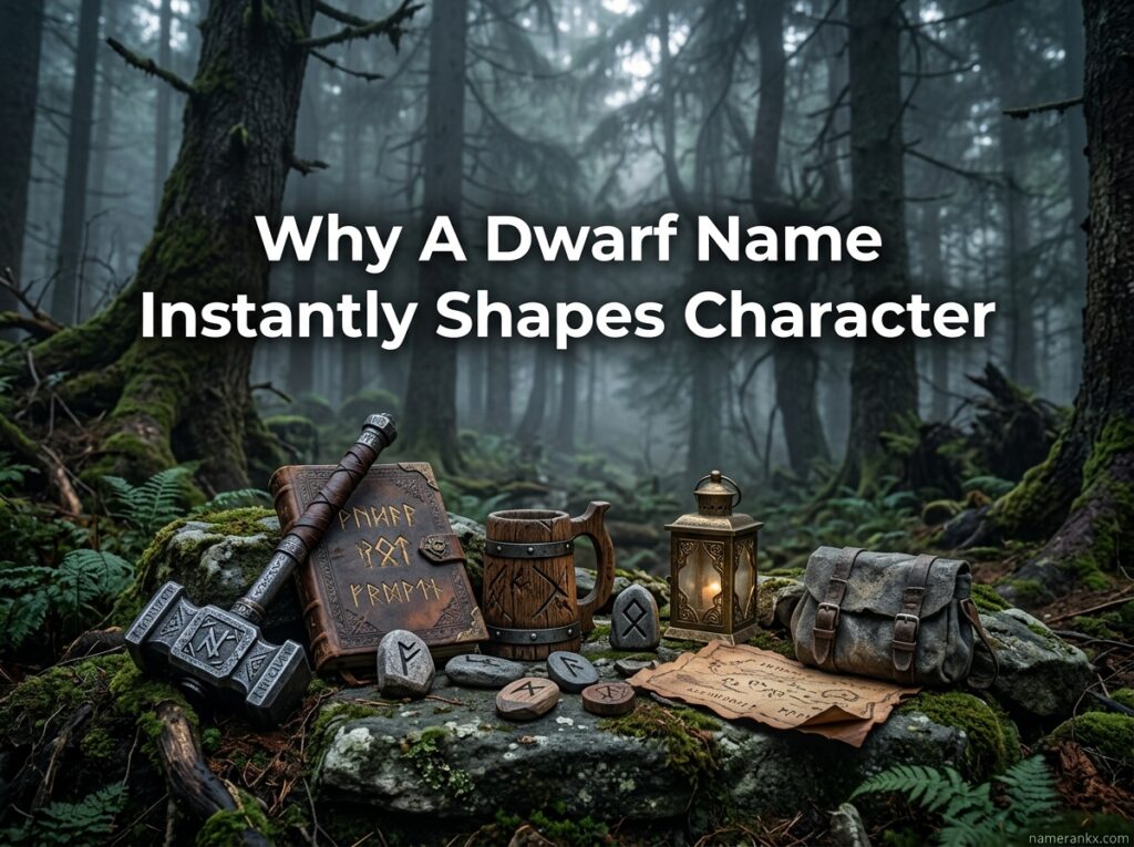 Why A Dwarf Name Instantly Shapes Character